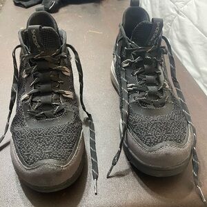 Shoes For Crews Black and Gray work shoes